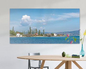 Kustlandschap op Lesbos, Griekenland by Rob IJsselstein