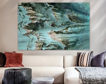 Abstract Coral reef Maldives by Visuals by Justin