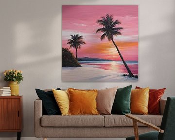 Spring Night Schilderij