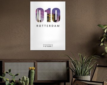 010 Rotterdam texte pour l'affiche i.a. / affiche sur Anton de Zeeuw