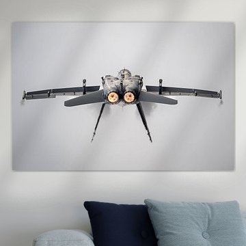 F-18 finlandais avec postcombustion