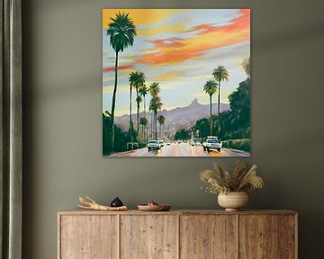 Hidden Hills luxe Schilderij van ComfortQ