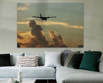 Landing during sunset by Kristel Sturrus
