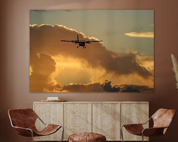 Landing during sunset by Kristel Sturrus