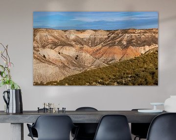 Woestijnlandschap in Zuid Spanje 2/5 van Adelheid Smitt