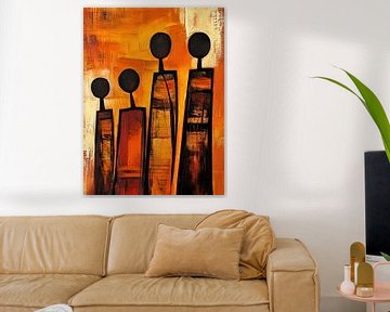 African silhouettes by Bert Nijholt