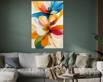 Abstract flower by Bert Nijholt