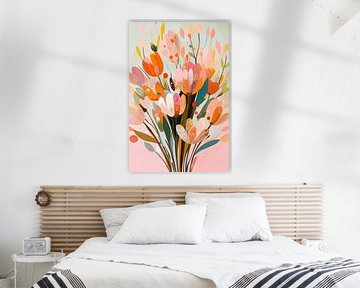 Fleurs abstraites