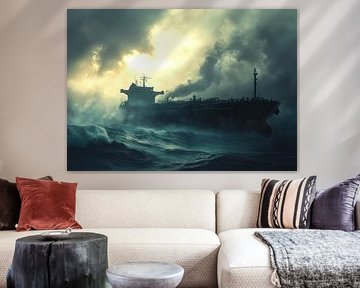 Sea Tanker 10 by Harry Herman