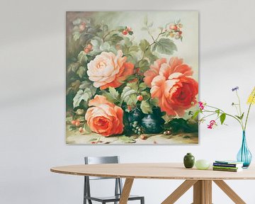 Hyacinth Harmony Peace Schilderij van ComfortQ