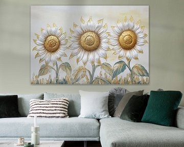 Zonnebloemen van Bert Nijholt