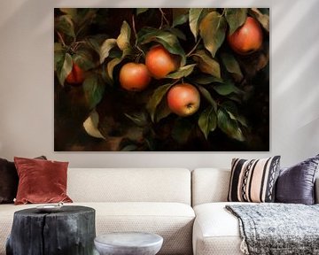 Appels aan de boom van Poster Art Shop