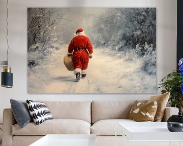 Kerstwandeling van Poster Art Shop