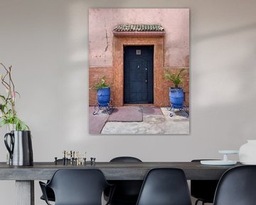 Riad door in Marrakech by Visuals by Justin