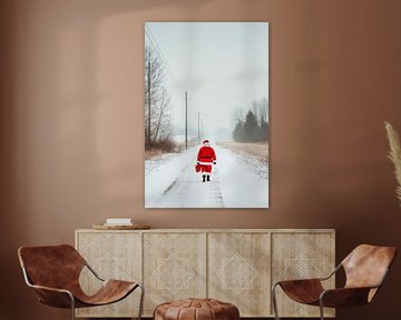 Kerstwandeling van Poster Art Shop