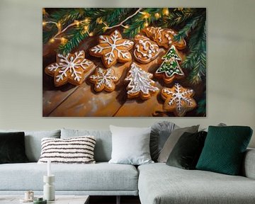 Kerstkoekjes van Poster Art Shop