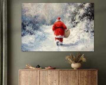 Kerstwandeling van Poster Art Shop