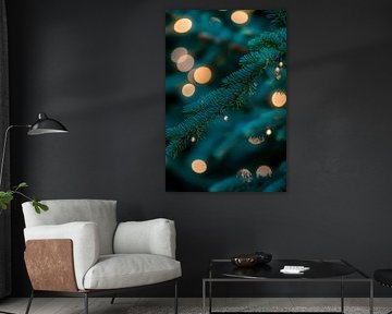 Weihnachtsbaumlichter von Poster Art Shop