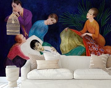 Nils Dardel - De stervende dandy (1918)