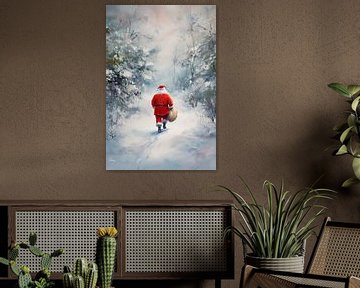 Winterwandeling van Poster Art Shop