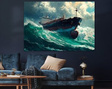 Sea tanker 22 by Harry Herman