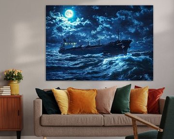 Sea Tanker 26 by Harry Herman