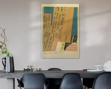 Kurt Schwitters - Merz 30, 42 (1930) sur Peter Balan