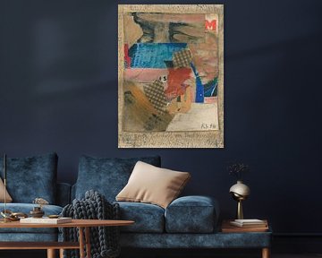 Kurt Schwitters - pour Edith Tschichold (1946) sur Peter Balan