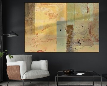 oude muur Tivoli Utrecht abstract collage