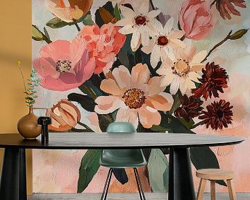 Bloemen in subtiele kleuren van Bianca ter Riet