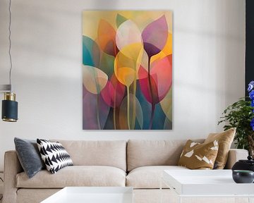 Bloemen kleurig
