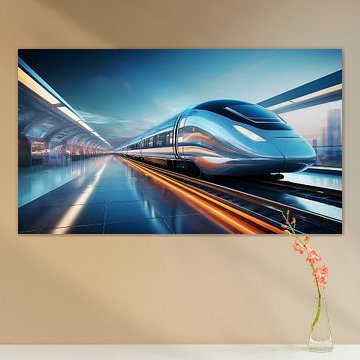 Sneltrein in de toekomst