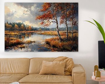 Een typisch Nederlandse herfst van PixelPrestige