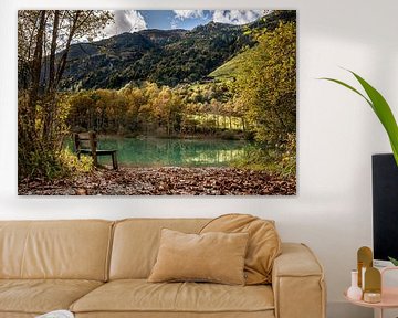 Klammsee Oostenrijk in de herfst van Esmé Gernette