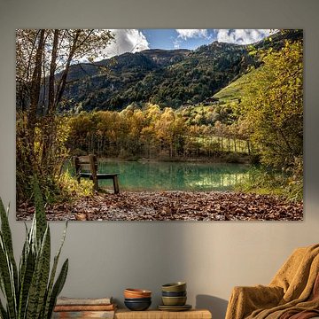 Klammsee Oostenrijk in de herfst