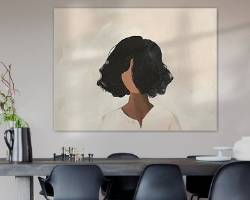 Modern portrait by ARTEO Paintings