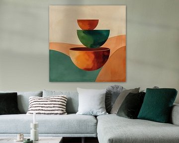 Modern Abstract | Modern Abstract van Blikvanger Schilderijen