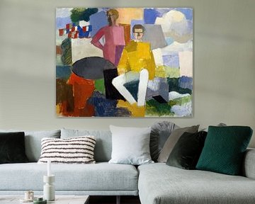 Roger de La Fresnaye - Le quatorze juillet (1914) sur Peter Balan