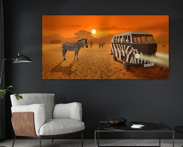 Stripes In Africa by Monika Jüngling