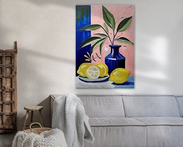 Lemons - Stilleven van Lianne Louise