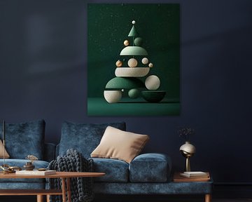 Modern kerstboom van But First Framing