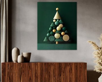 Modern kerstboom van But First Framing