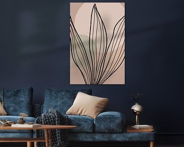 Plant Abstract Illustratie van ComfortQ