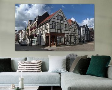 Half-timbered houses in Werne