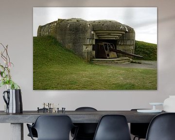 Bunkeranlage an der Küste bei Bayeux von Fabian H