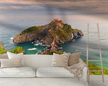  San Juan de Gaztelugatxe, Baskenland, Spanje van Henk Meijer Photography