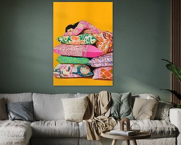 Vibrant Pillow Serenity