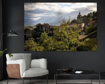 Bustanico, mountain village in Corsica by Jan Schuler