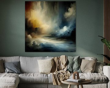 Abstract zonder titel 002 van Hey Art!