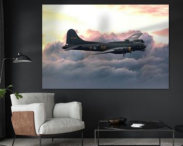 Boeing B-17 Flying Fortress van Brian Morgan
